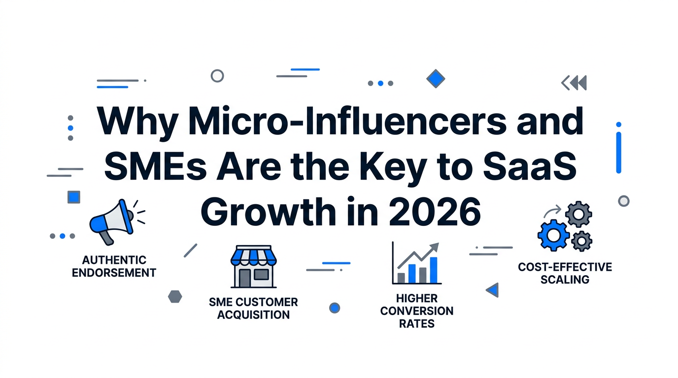 Why Micro-Influencers and SMEs Are the Key to SaaS Growth in 2026