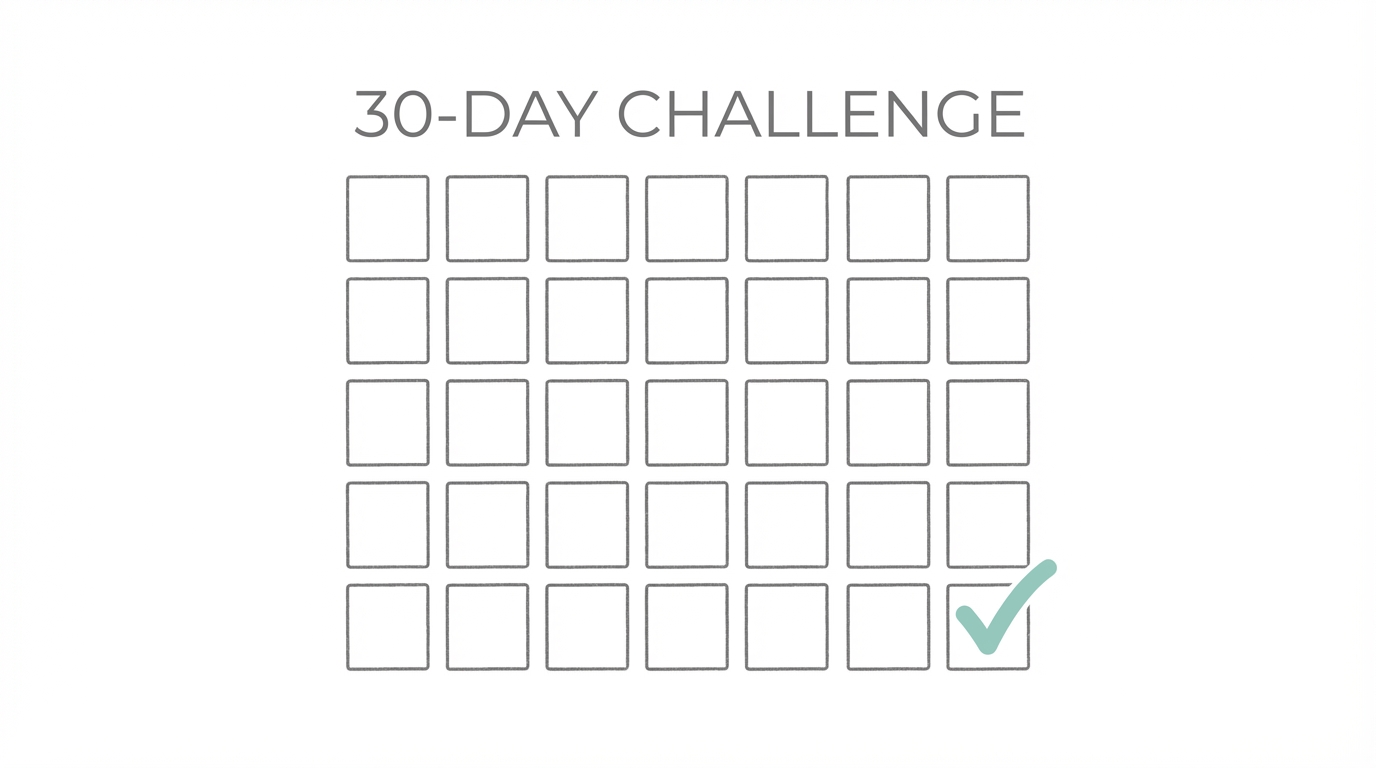 Conclusion The Thirty Day Challenge