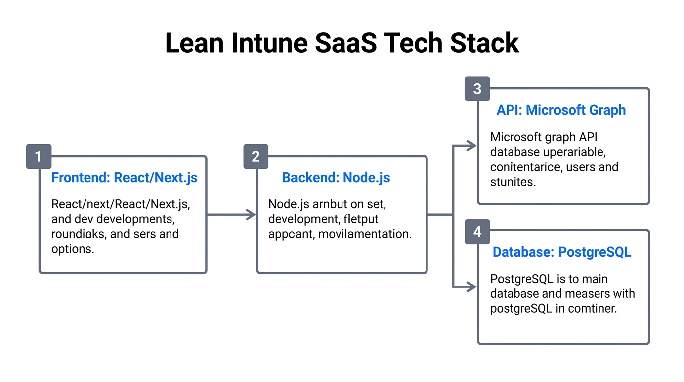 Minimalist tech stack optimized for building Microsoft Intune integrations.