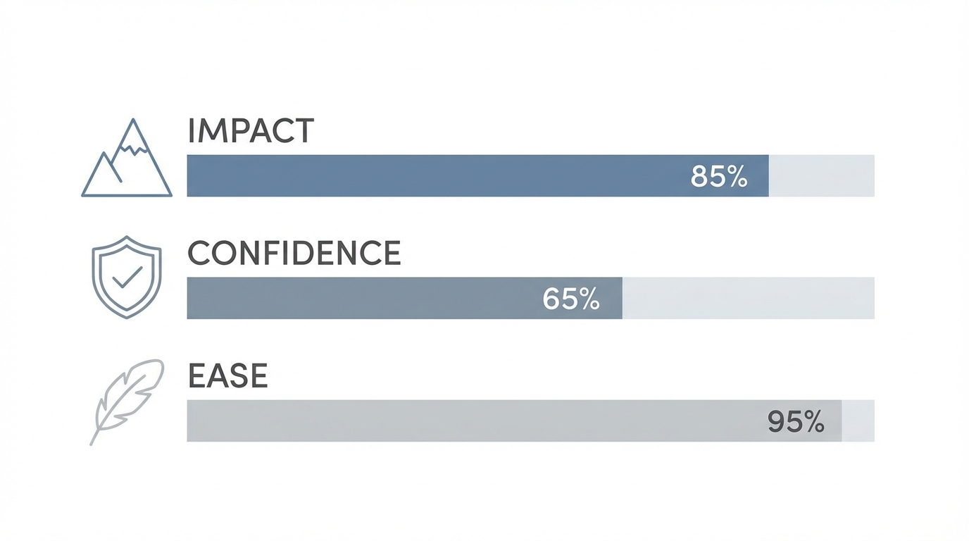 Ice Score Prioritization