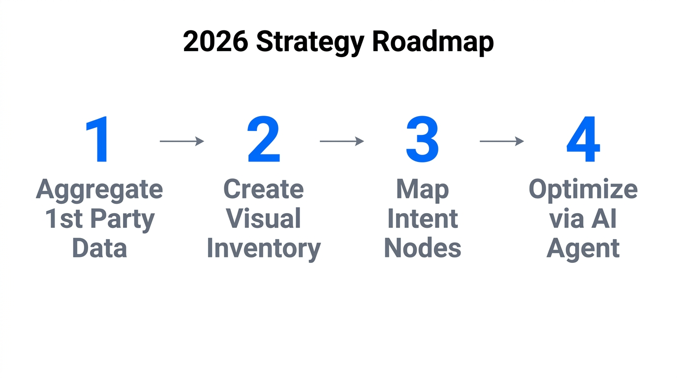 A four-step strategic roadmap for mastering 2026 search marketing.