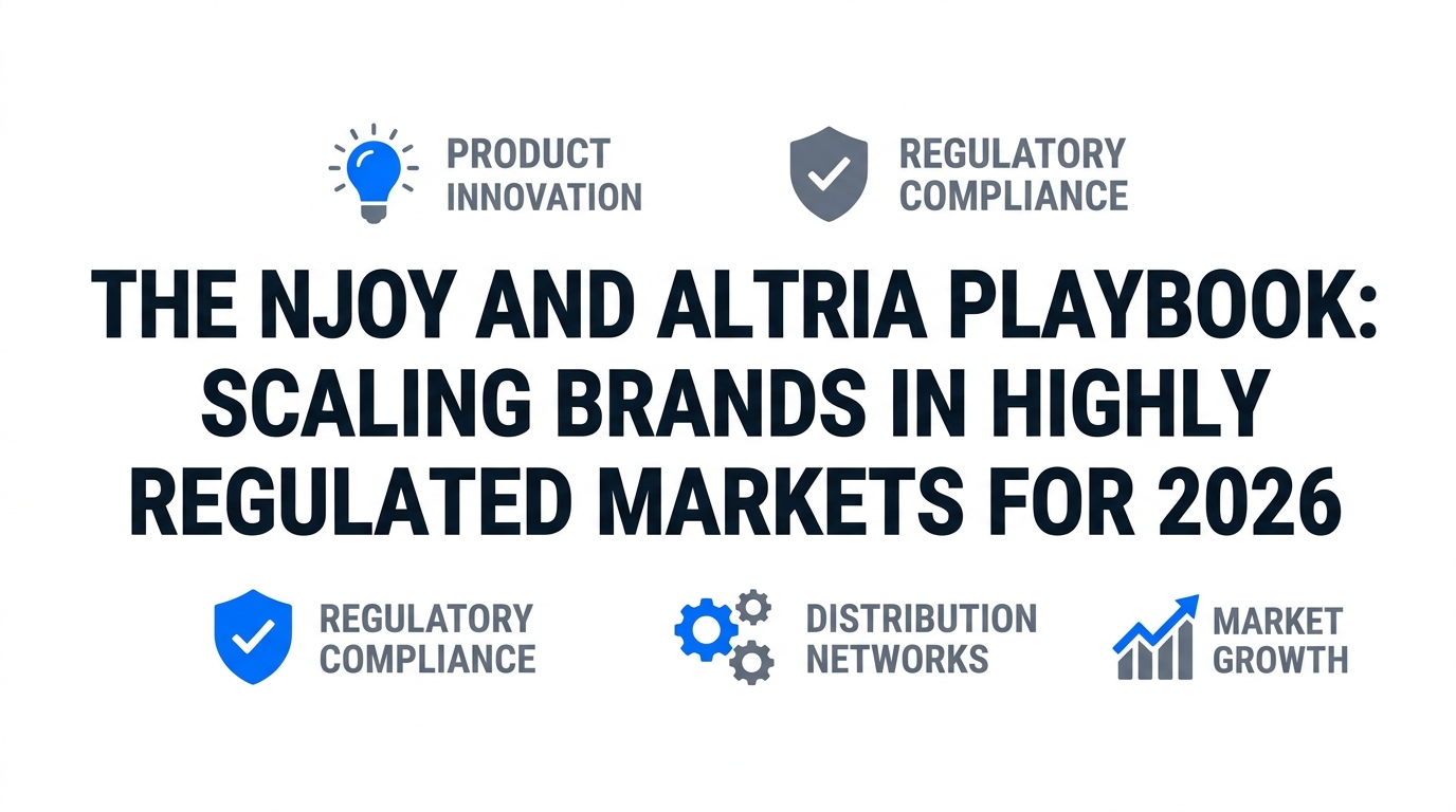 The NJOY and Altria Playbook: Scaling Brands in Highly Regulated Markets for 2026