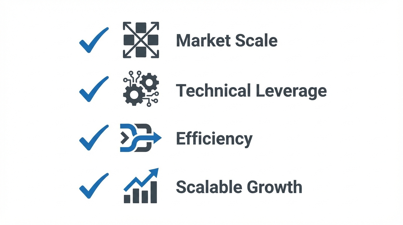 Checklist For Billion Dollar Potential