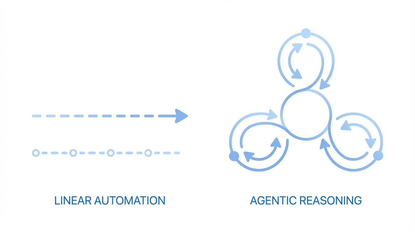The Shift To Agentic Reasoning