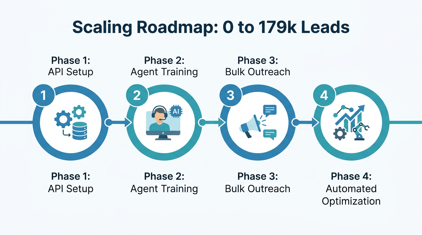 Step-by-step roadmap for scaling influencer marketing operations using automation.