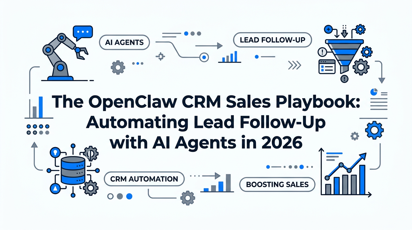The OpenClaw CRM Sales Playbook: Automating Lead Follow-Up with AI Agents in 2026