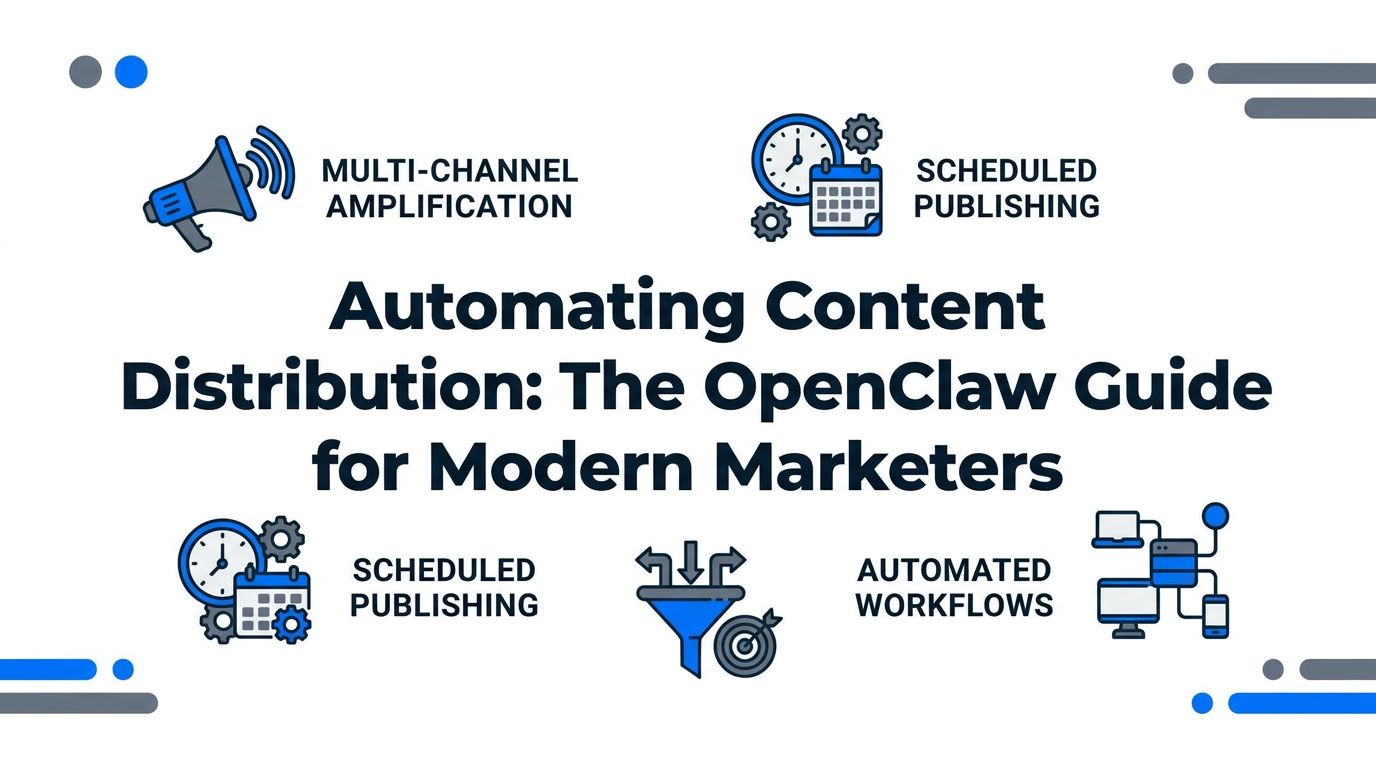 Automating Content Distribution: The OpenClaw Guide for Modern Marketers