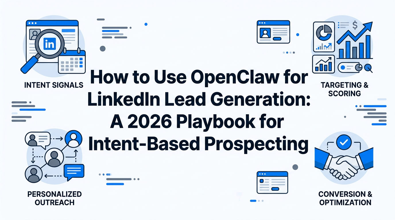 How to Use OpenClaw for LinkedIn Lead Generation: A 2026 Playbook for Intent-Based Prospecting