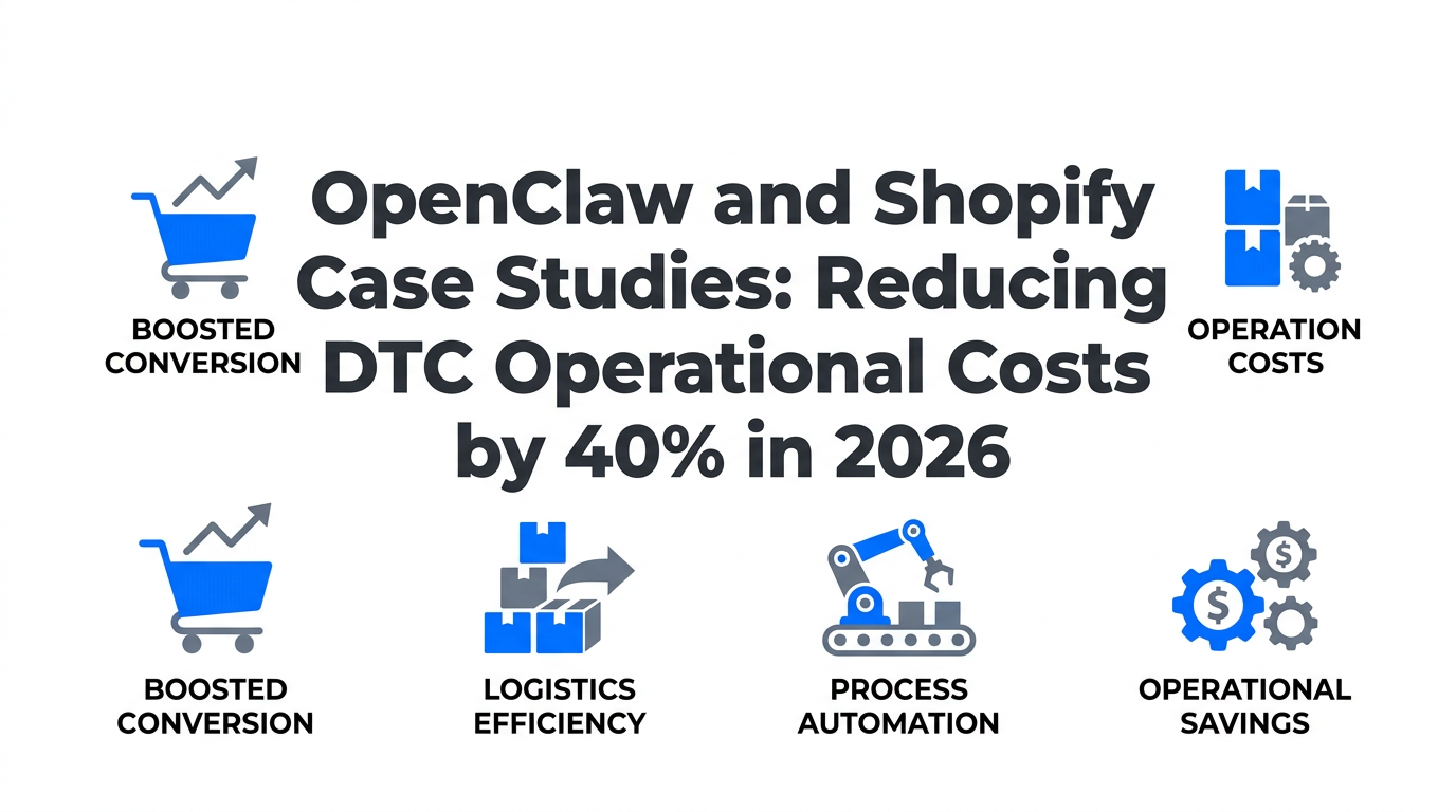 OpenClaw and Shopify Case Studies: Reducing DTC Operational Costs by 40% in 2026