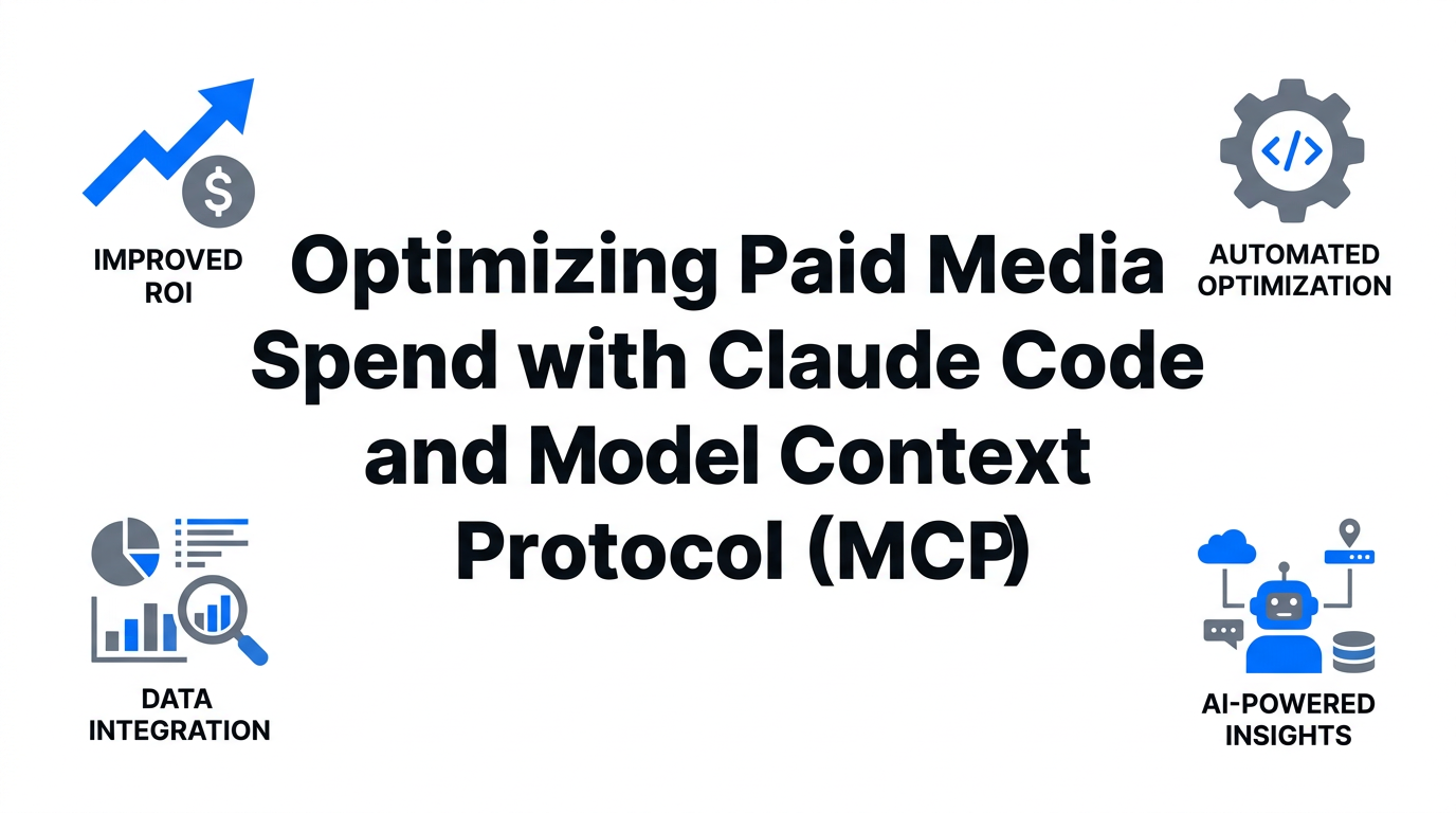Optimizing Paid Media Spend with Claude Code and Model Context Protocol (MCP)