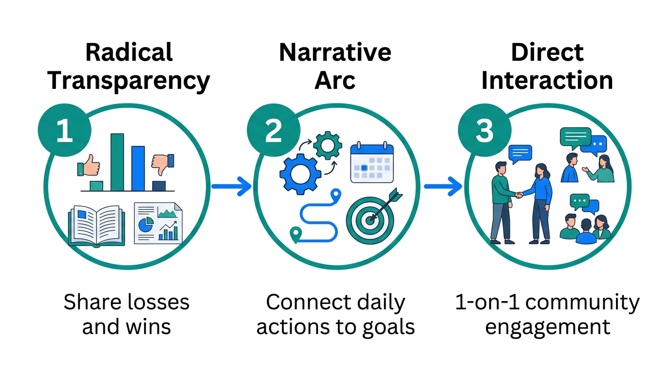 The Negreanu framework for building creator-to-audience authenticity.