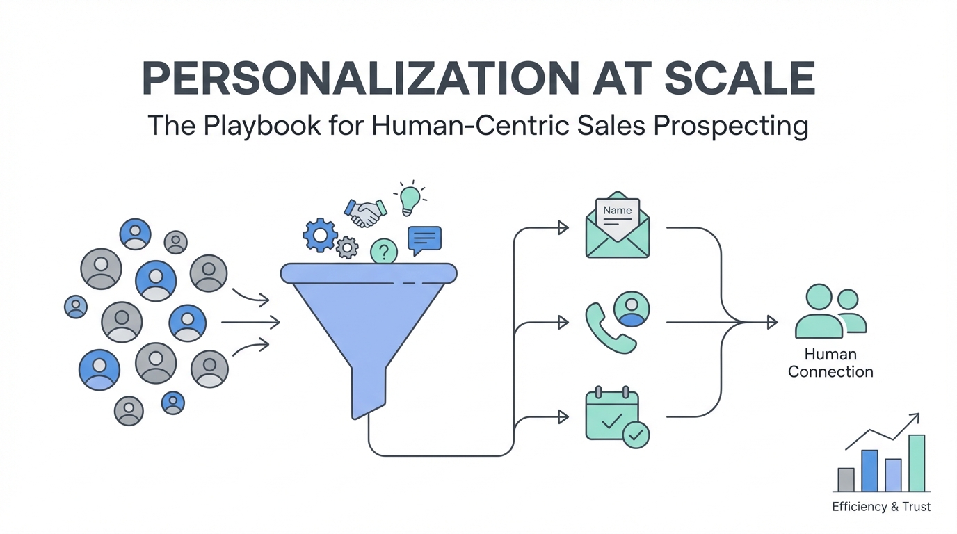 Personalization at Scale: The Playbook for Human-Centric Sales Prospecting