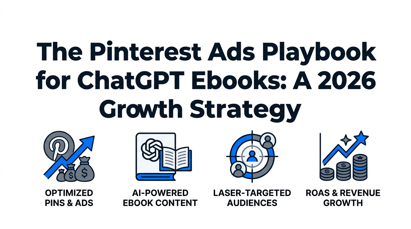 The Pinterest Ads Playbook for ChatGPT Ebooks: A 2026 Growth Strategy