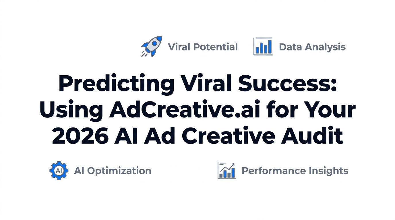 Predicting Viral Success: Using AdCreative.ai for Your 2026 AI Ad Creative Audit