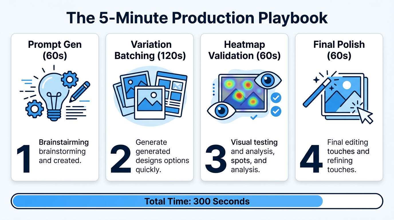 Timeline for the 5-minute rapid design and validation playbook.