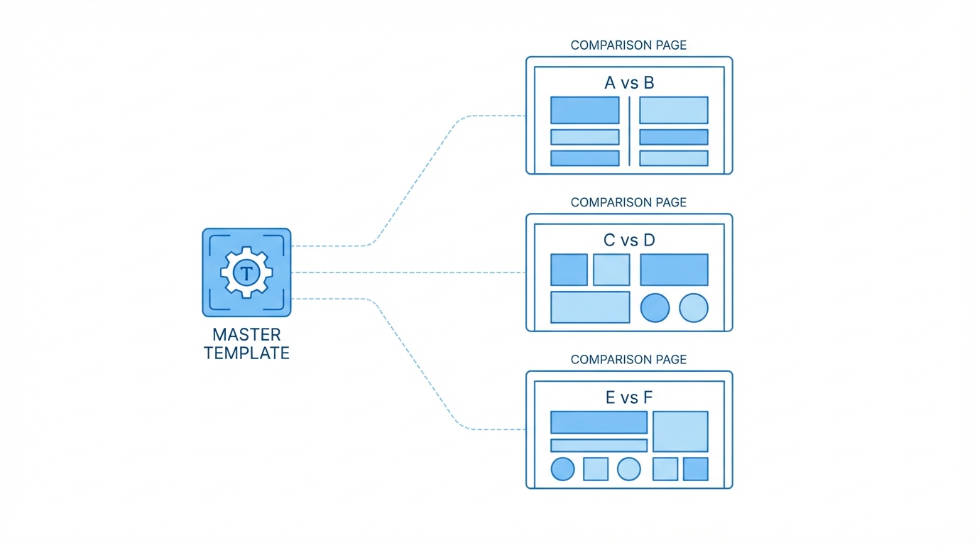 Automating Comparison Pages