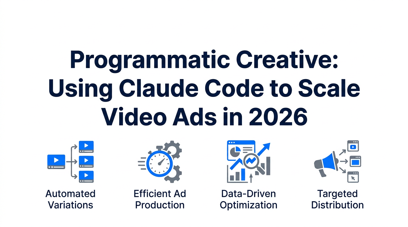 Programmatic Creative: Using Claude Code to Scale Video Ads in 2026
