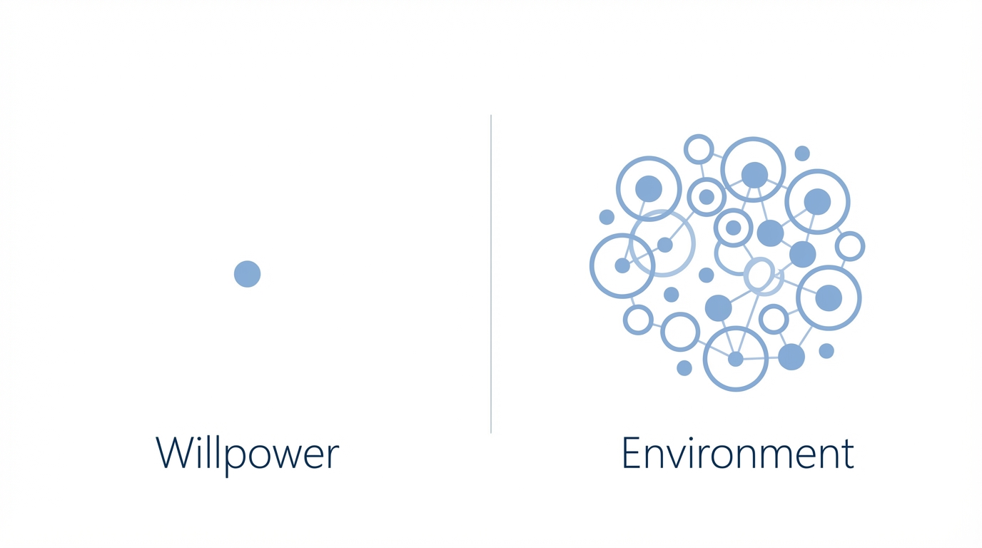 The Tony Robbins Principle Why Environment Trumps Willpower