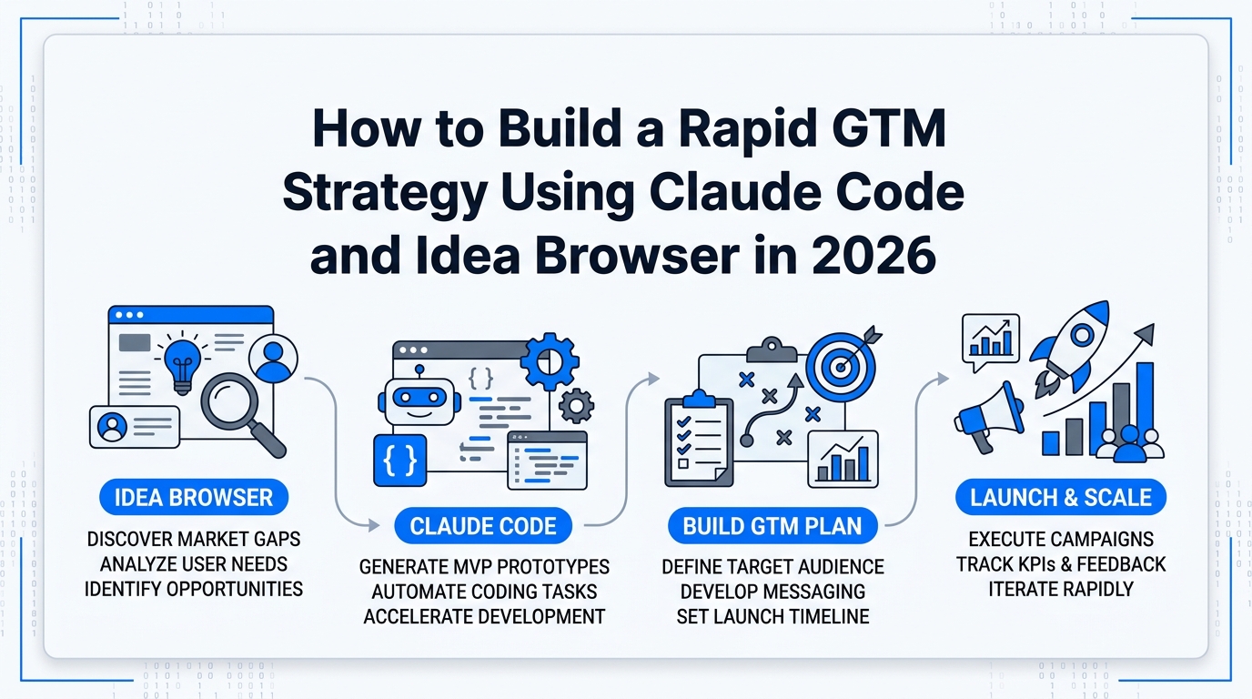 How to Build a Rapid GTM Strategy Using Claude Code and Idea Browser in 2026