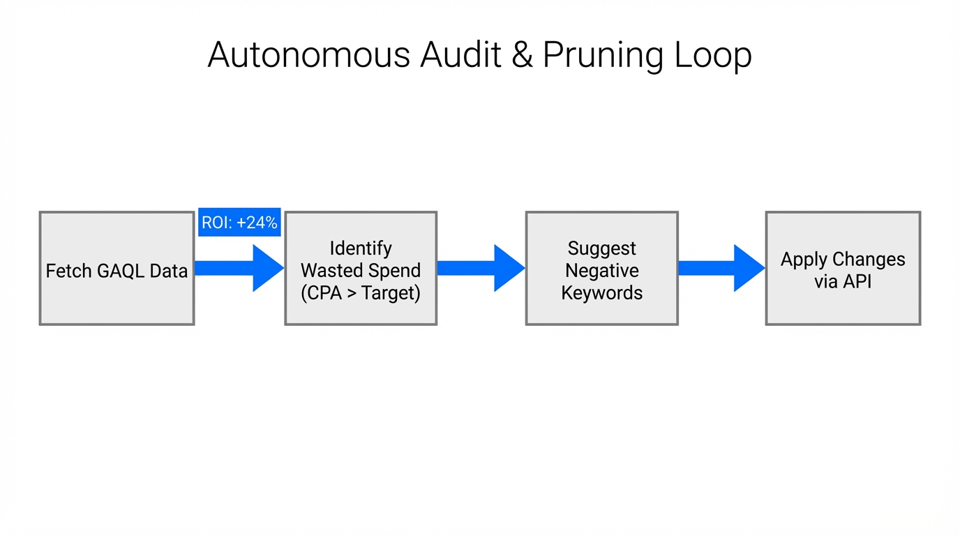The continuous feedback loop of the AI Analyst workflow.
