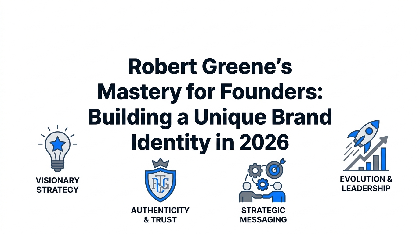 Robert Greene’s Mastery for Founders: Building a Unique Brand Identity in 2026