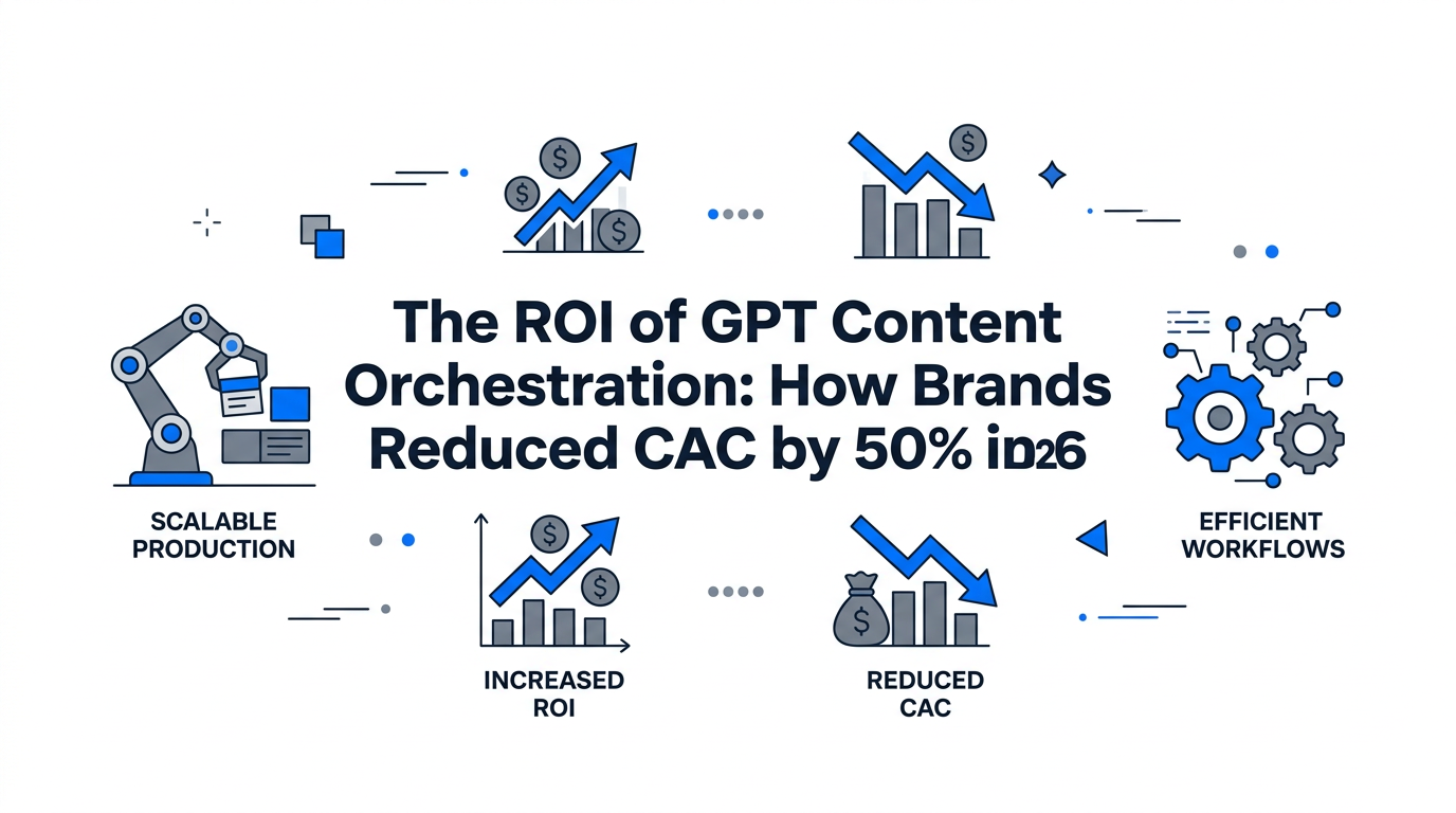 The ROI of GPT Content Orchestration: How Brands Reduced CAC by 50% in 2026