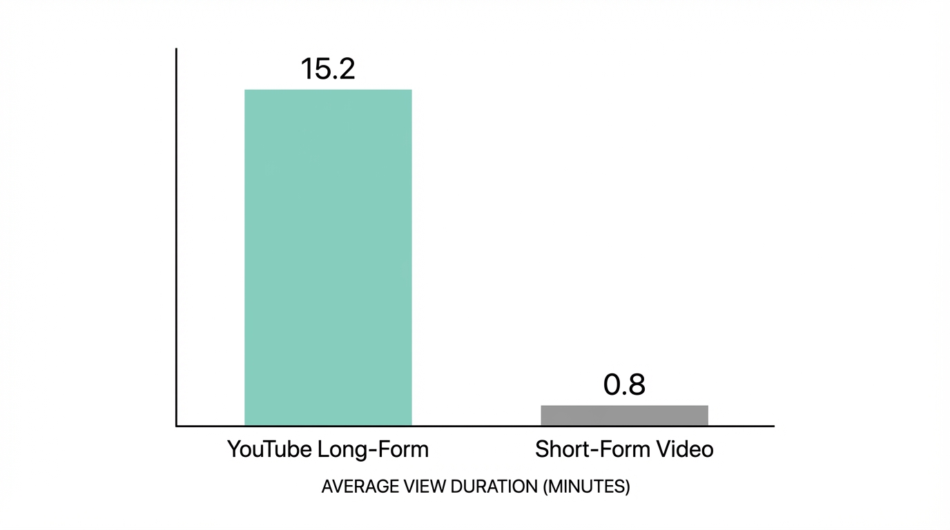 Why Youtube Outperforms Short Form