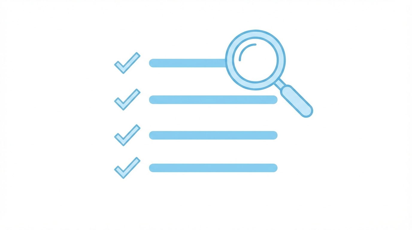 Auditing Authenticity Checklist