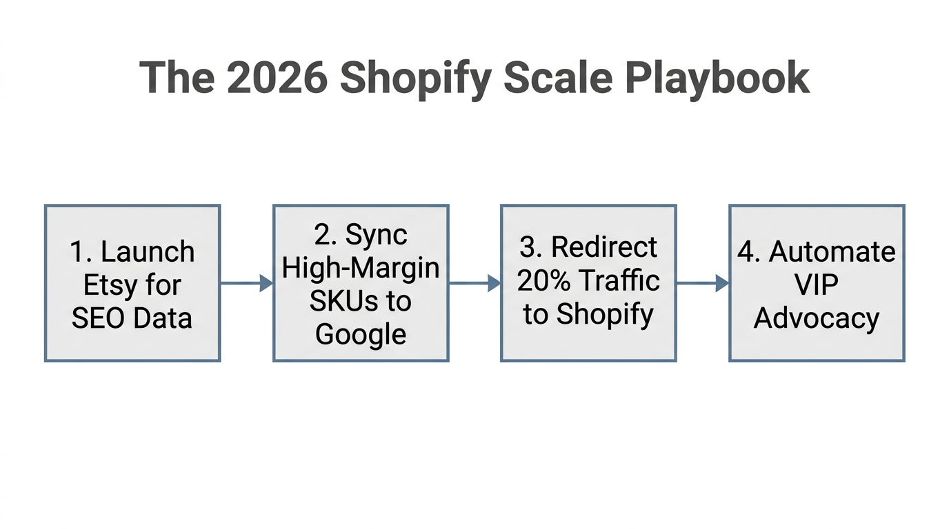 A 4-step roadmap for scaling to $10M using organic distribution.