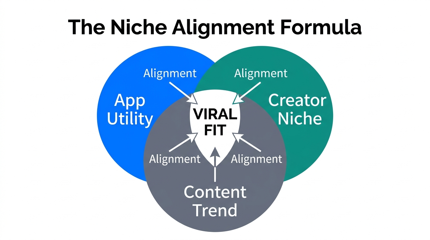 The formula for matching apps with the right creator niches.