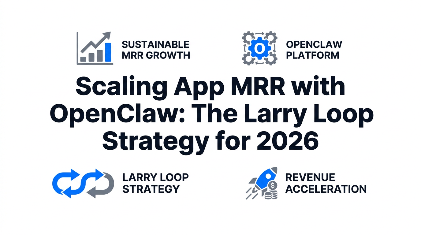 Scaling App MRR with OpenClaw: The Larry Loop Strategy for 2026
