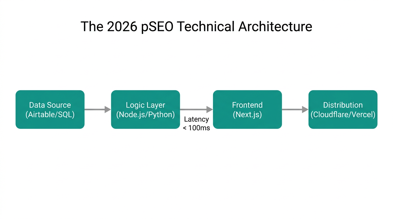 Technical architecture for building high-performance programmatic SEO systems in 2026.