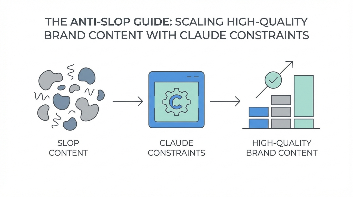 The Anti-Slop Guide: Scaling High-Quality Brand Content with Claude Constraints