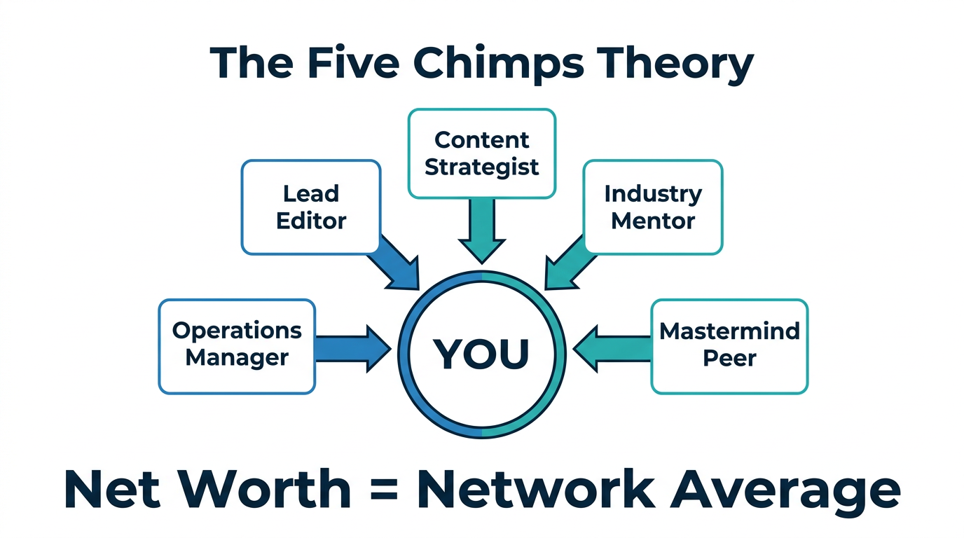 The Five Chimps Theory applied to creator team building