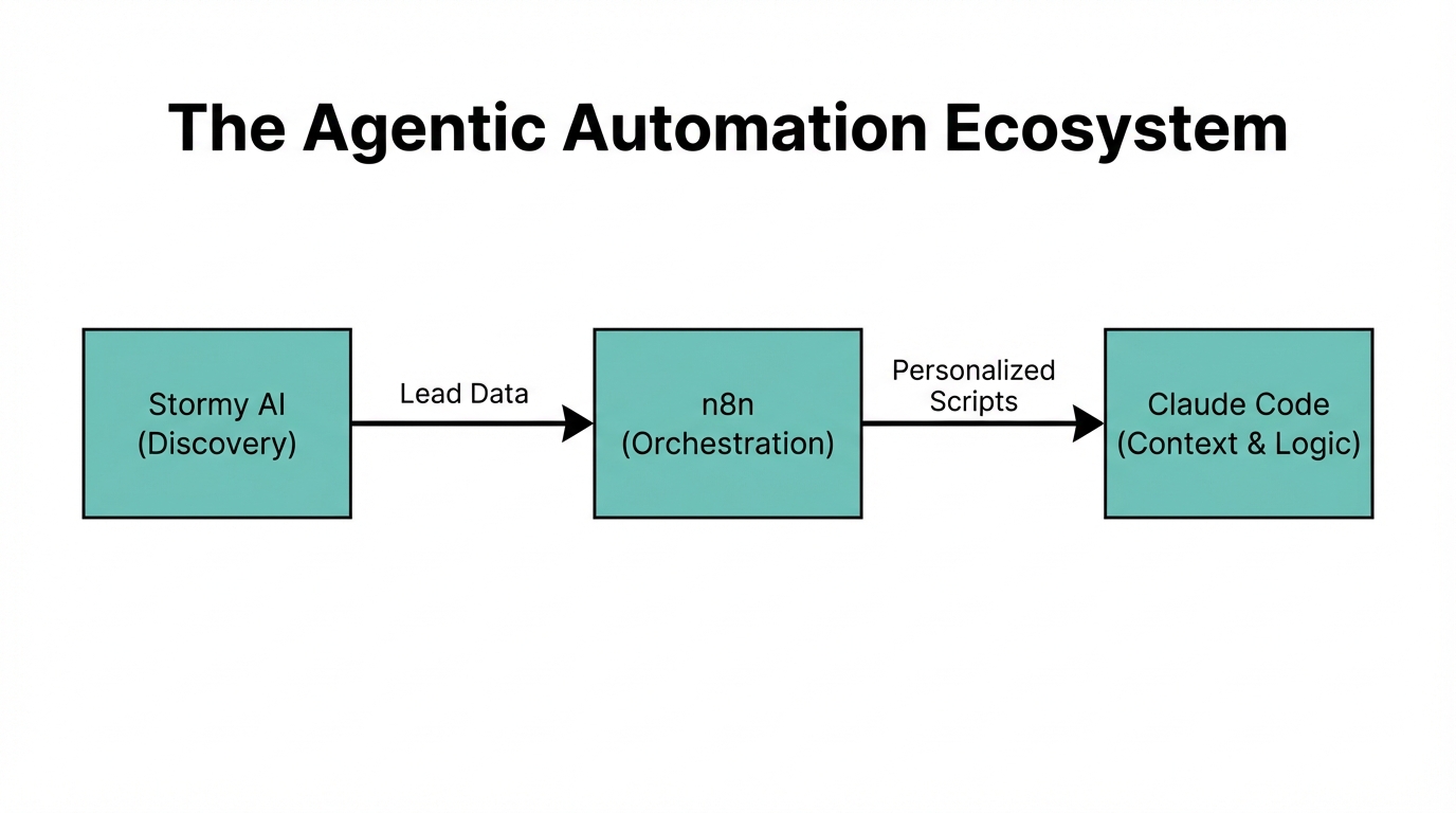 The core technical pillars of an automated influencer outreach system.