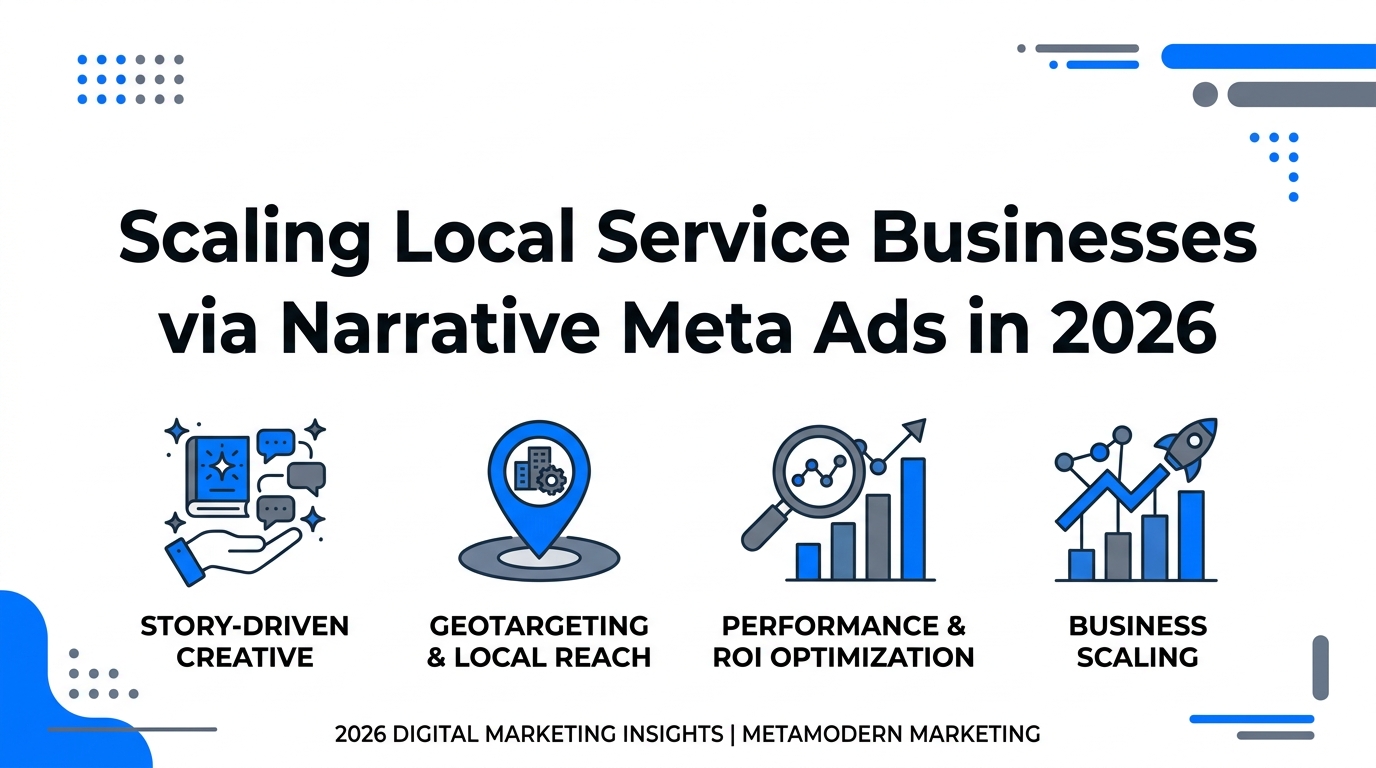 Scaling Local Service Businesses via Narrative Meta Ads in 2026