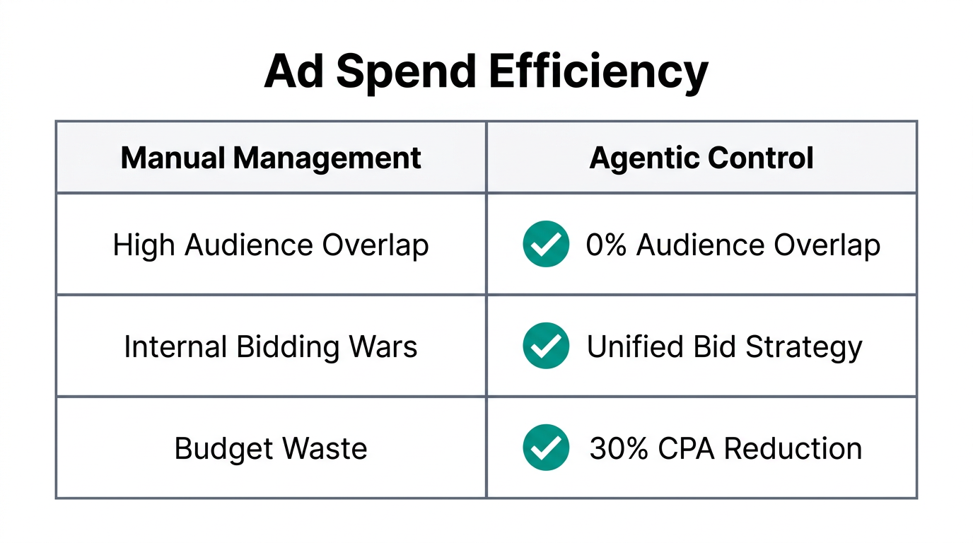 Comparing manual scaling risks against autonomous agentic control.