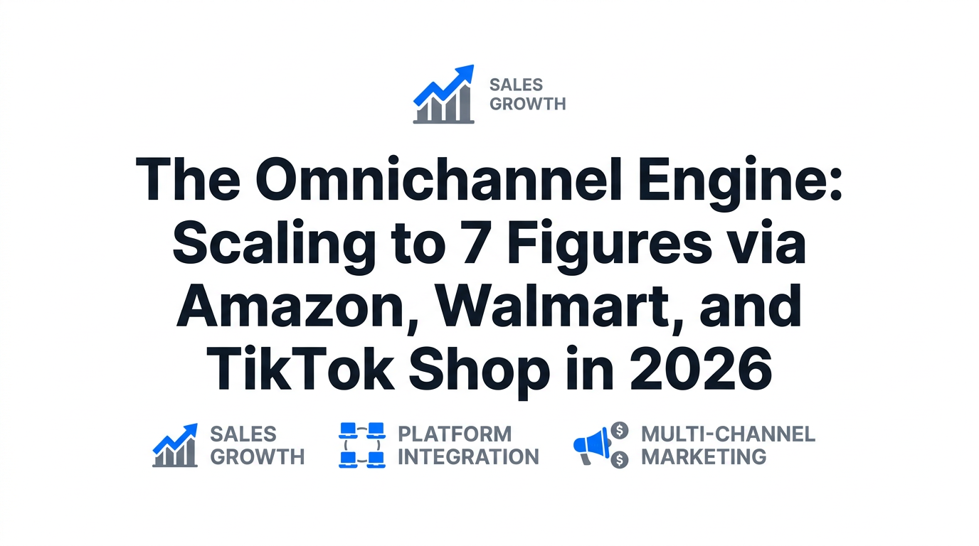 The Omnichannel Engine: Scaling to 7 Figures via Amazon, Walmart, and TikTok Shop in 2026