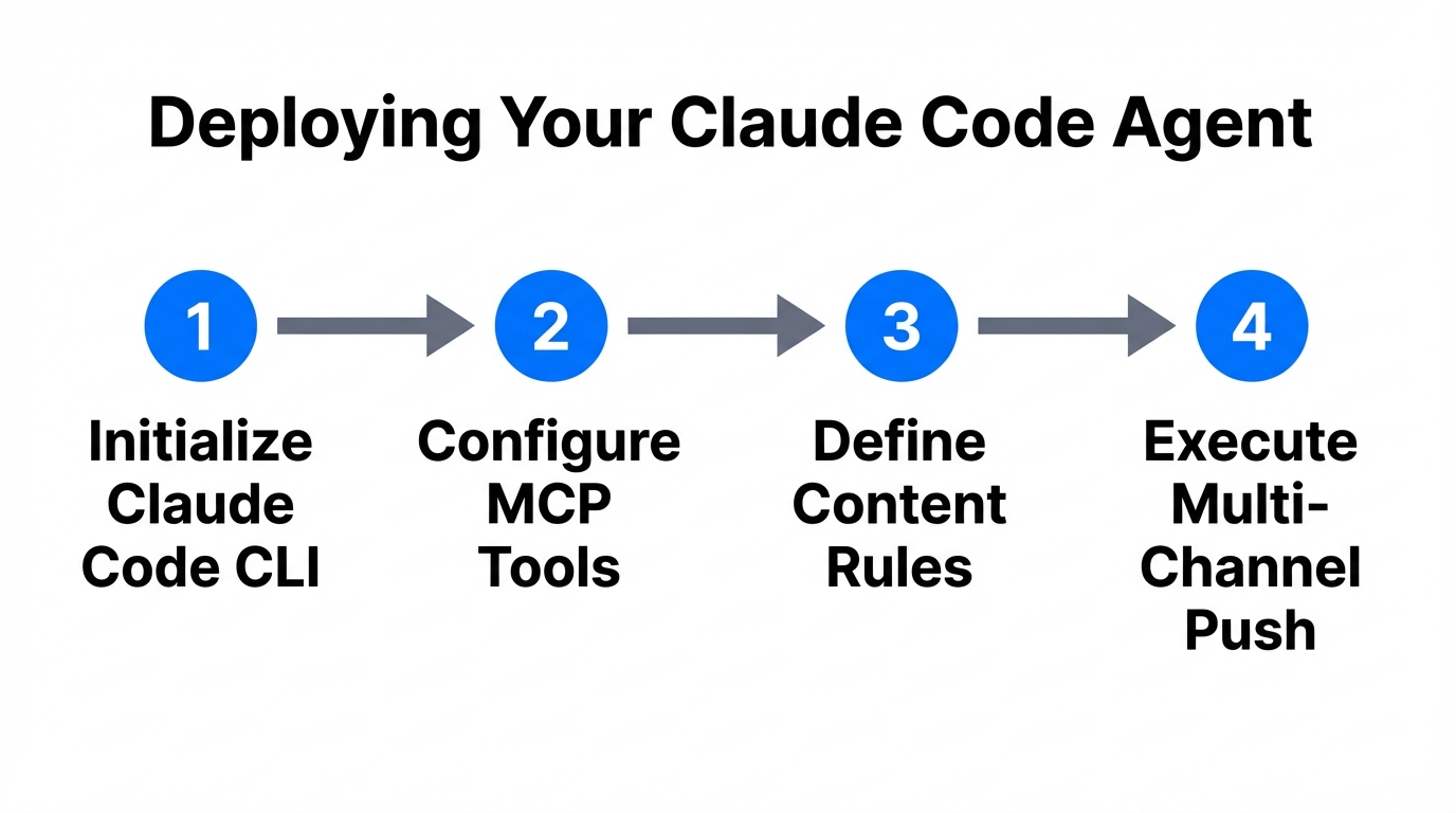 A four-step playbook for launching an agentic distribution system.