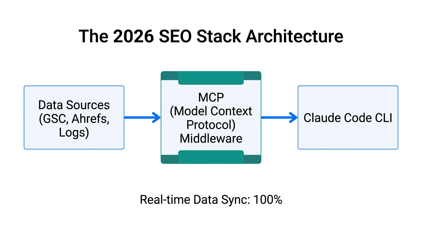 How Claude Code uses MCP to connect SEO data sources.