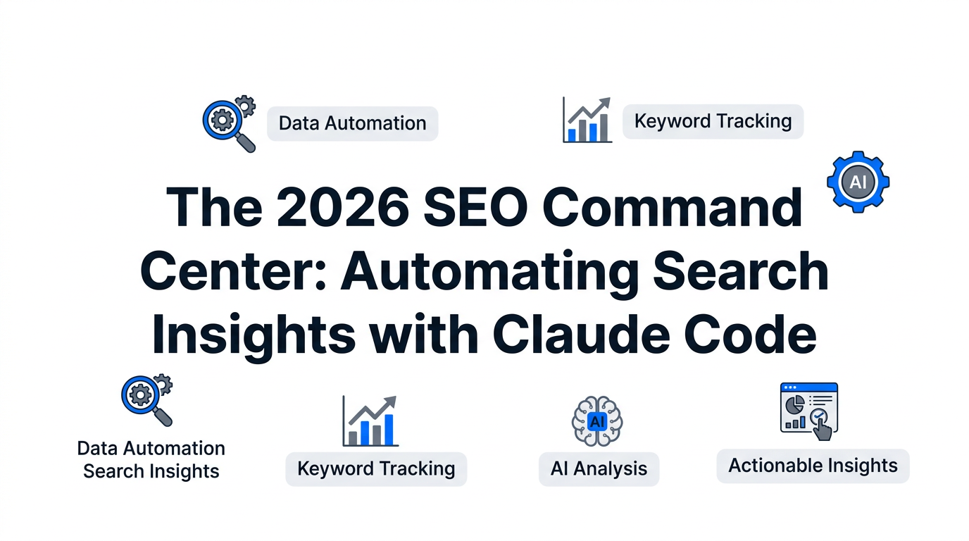 The 2026 SEO Command Center: Automating Search Insights with Claude Code