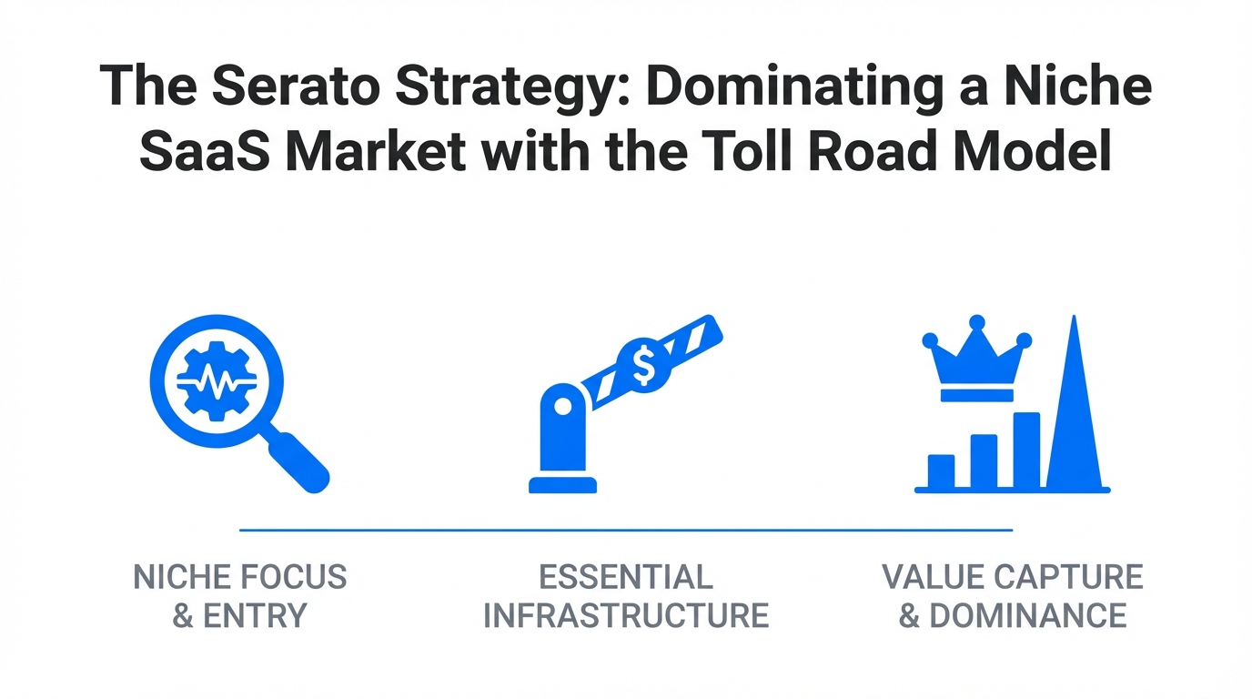The Serato Strategy: Dominating a Niche SaaS Market with the Toll Road Model
