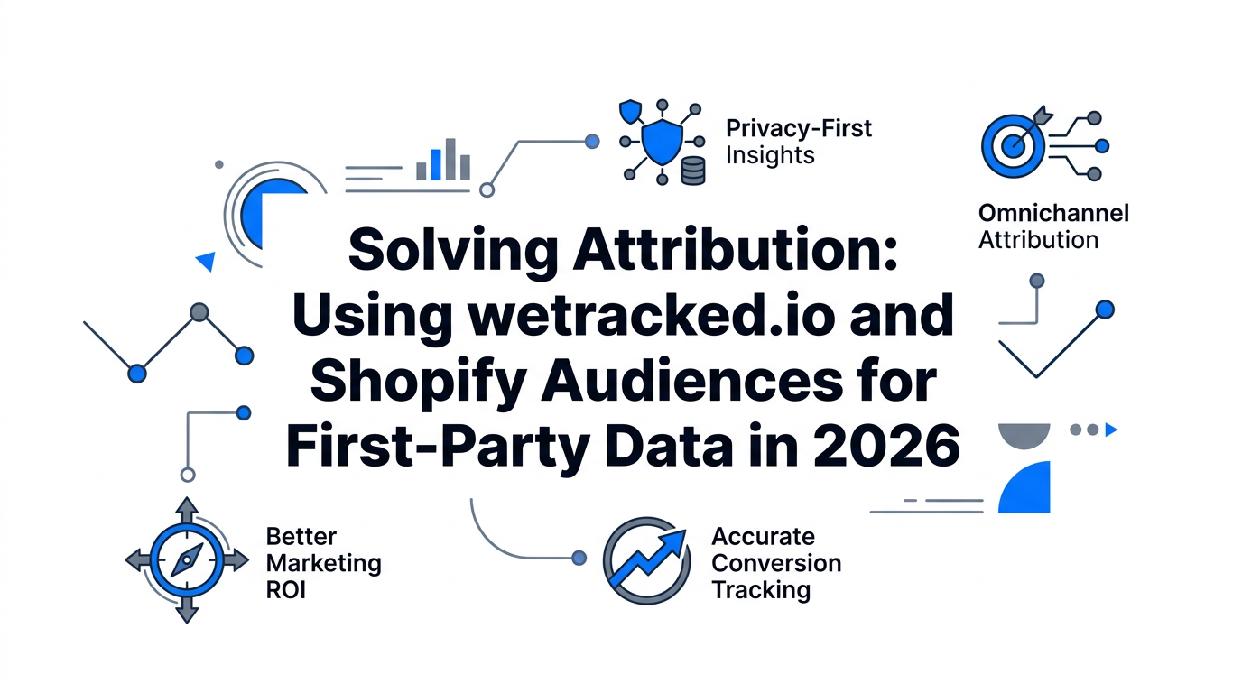 Solving Attribution: Using wetracked.io and Shopify Audiences for First-Party Data in 2026