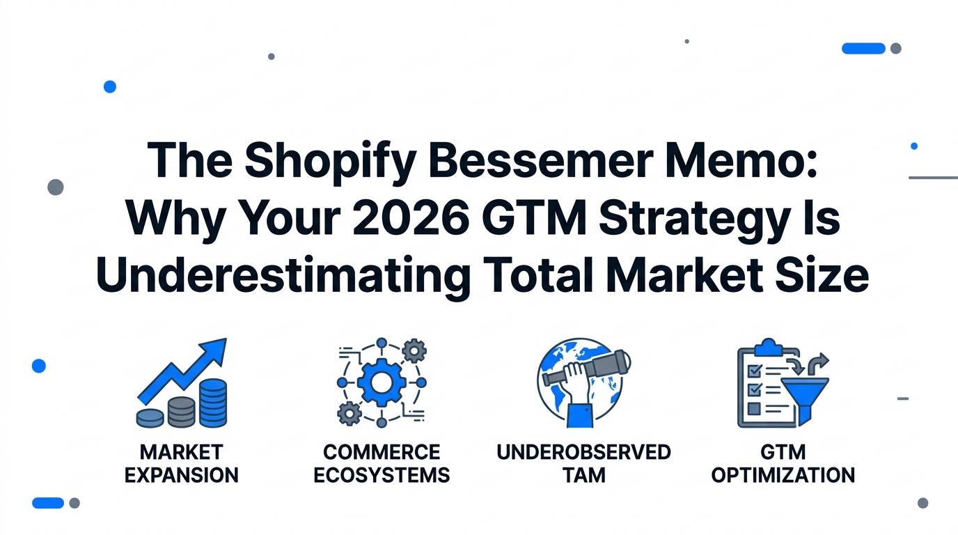 The Shopify Bessemer Memo: Why Your 2026 GTM Strategy Is Underestimating Total Market Size