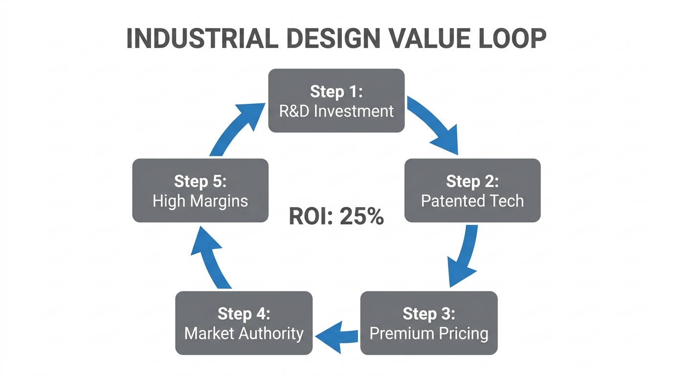 How premium industrial design creates a sustainable brand moat.