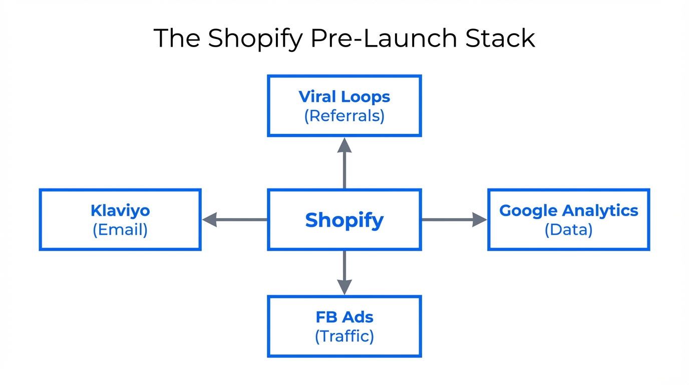 The integrated technology stack required to manage a high-volume launch.