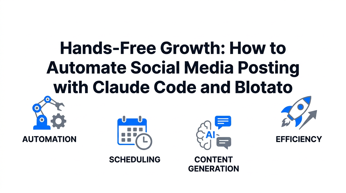 Hands-Free Growth: How to Automate Social Media Posting with Claude Code and Blotato