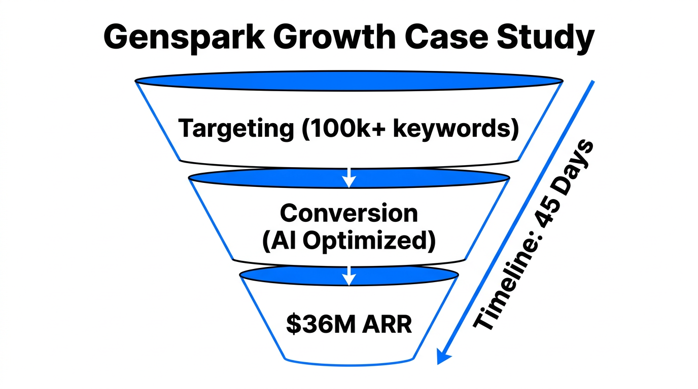 The rapid ARR growth funnel achieved through AI-driven ad automation.