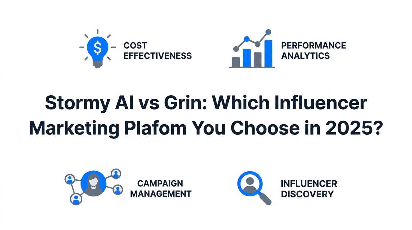 Stormy AI vs Grin: Which Influencer Marketing Platform Should You Choose in 2025?