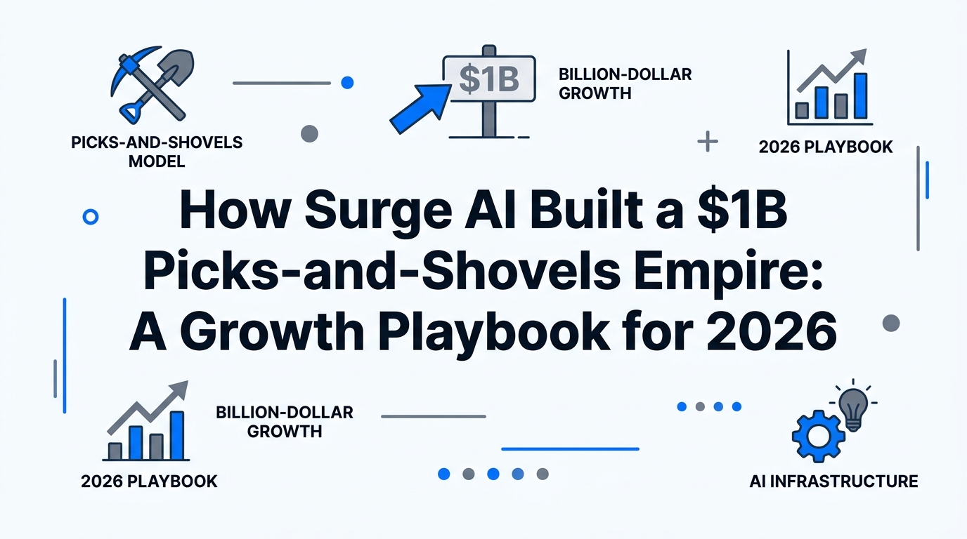How Surge AI Built a $1B Picks-and-Shovels Empire: A Growth Playbook for 2026
